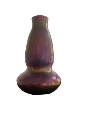 Art Nouveau Iridescent Glass Vase from Poschinger, 1910s-SEI-1166438