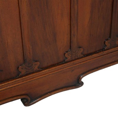 Art Nouveau Italian Walnut Beds from Cadorin, Set of 2-NJV-730469