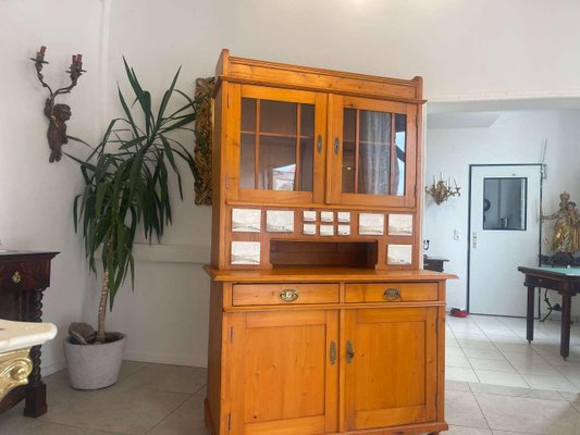 Art Nouveau Kitchen Cabinet-PXE-2031894