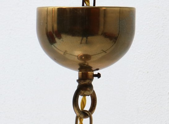 Art Nouveau Lantern in Brass with Glass, 1900s-MY-1229121