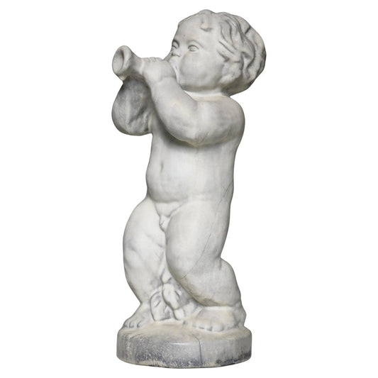 Art Nouveau Large Putto Cherub Figure attributed to Michael Andersen & Sons, Denmark, 1960s