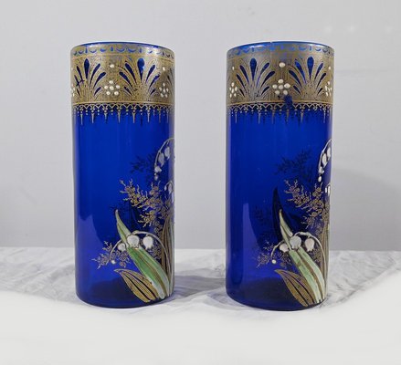 Art Nouveau Legras Vases, Set of 2-RVK-1793542