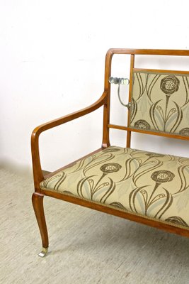 Art Nouveau Living Room Set, Austria, 1910s, Set of 4-TQA-1322284