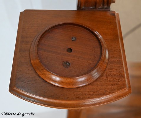 Art Nouveau Mahogany Console Mirror, 1900s-RVK-1398111