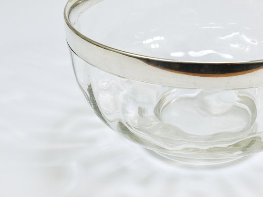 Art Nouveau Meteor Bowl with Silver Rim from Bakalowits & Söhne, 1900s-MWV-1760031