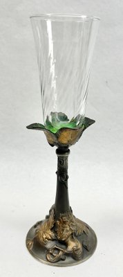 Art Nouveau Model 4910 No 5 Champagne Glasses by Kaizerzinn, Germany, 1930s, Set of 6-MJY-1789078