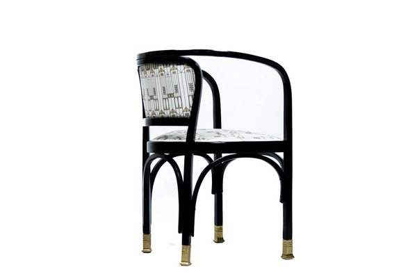 Art Nouveau Model 715F Armchair by Gustav Siegel for Kohn, 1900s-KGI-1275997