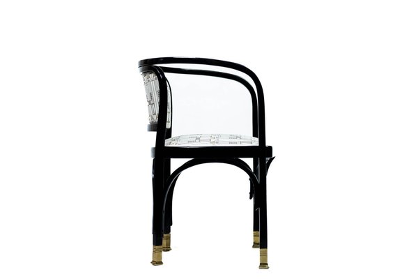 Art Nouveau Model 715F Armchair by Gustav Siegel for Kohn, 1900s-KGI-1275997