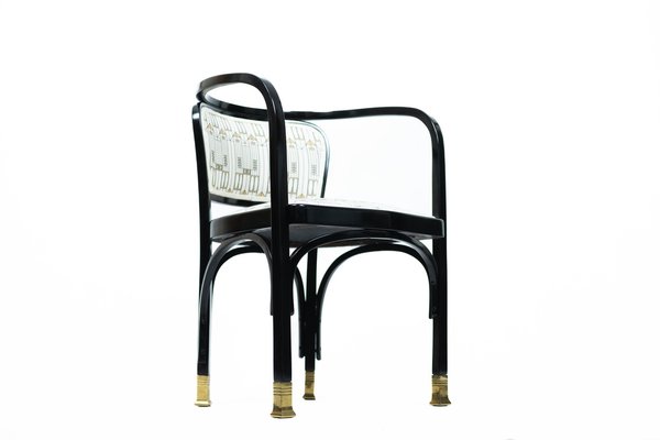 Art Nouveau Model 715F Armchair by Gustav Siegel for Kohn, 1900s-KGI-1275997