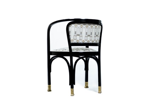 Art Nouveau Model 715F Armchair by Gustav Siegel for Kohn, 1900s-KGI-1275997