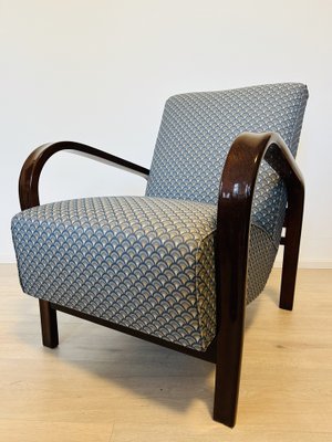 Art Nouveau Model HF-11 Armchair by Halabala for Interier Praha, 1956-YNX-1787951