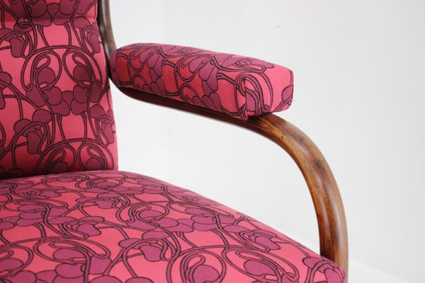 Art Nouveau Nr.6541 Wing Chair from Thonet-TZ-1442283