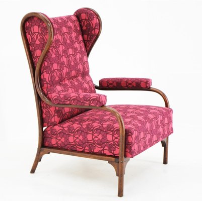 Art Nouveau Nr.6541 Wing Chair from Thonet-TZ-1442283