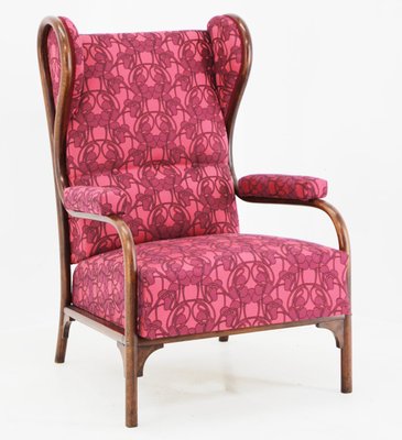 Art Nouveau Nr.6541 Wing Chair from Thonet-TZ-1442283