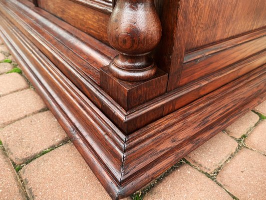 Art Nouveau Oak Chest of Drawers, 1920s-WQQ-2027202