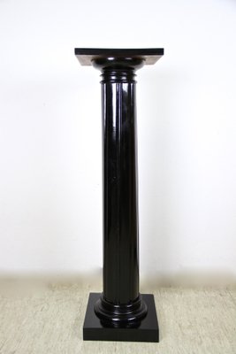 Art Nouveau Pedestal in Ebonized Beechwood, Austria, 1900s-TQA-1321911