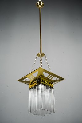 Art Nouveau Pendant Lamp, Vienna, 1910s-SPD-930806