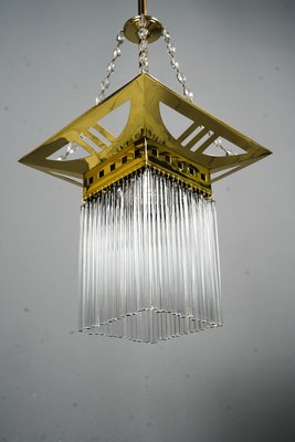 Art Nouveau Pendant Lamp, Vienna, 1910s-SPD-930806