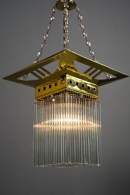 Art Nouveau Pendant Lamp, Vienna, 1910s-SPD-930806