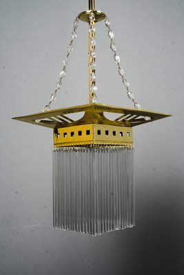 Art Nouveau Pendant Lamp, Vienna, 1910s-SPD-930806