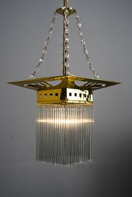 Art Nouveau Pendant Lamp, Vienna, 1910s-SPD-930806