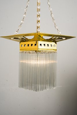 Art Nouveau Pendant Lamp, Vienna, 1910s-SPD-930806