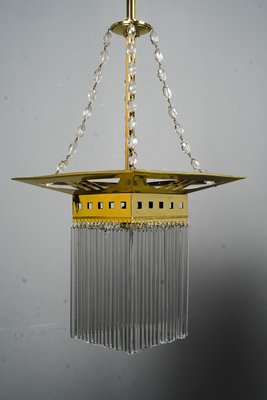 Art Nouveau Pendant Lamp, Vienna, 1910s-SPD-930806