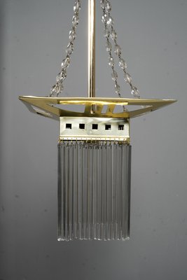 Art Nouveau Pendant Lamp, Vienna, 1910s-SPD-930806