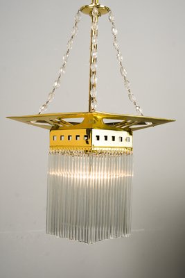 Art Nouveau Pendant Lamp, Vienna, 1910s-SPD-930806