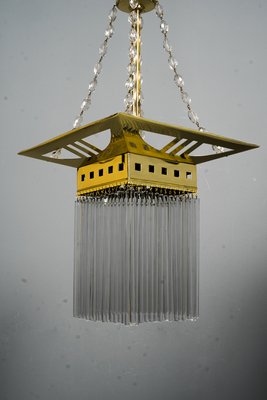 Art Nouveau Pendant Lamp, Vienna, 1910s-SPD-930806