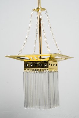 Art Nouveau Pendant Lamp, Vienna, 1910s-SPD-930806