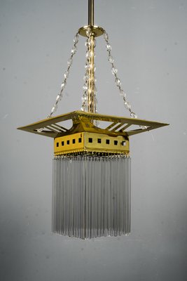 Art Nouveau Pendant Lamp, Vienna, 1910s-SPD-930806