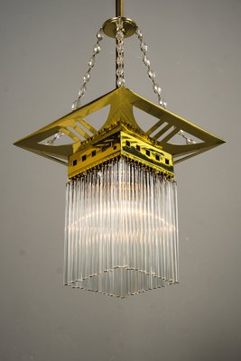 Art Nouveau Pendant Lamp, Vienna, 1910s-SPD-930806