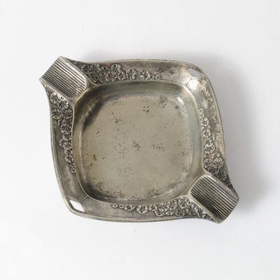 Art Nouveau Pewter Ashtray from Orivit, 1900s-IXK-820109