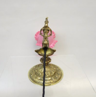 Art Nouveau Piano Table Lamp in Bronze-EY-1363933