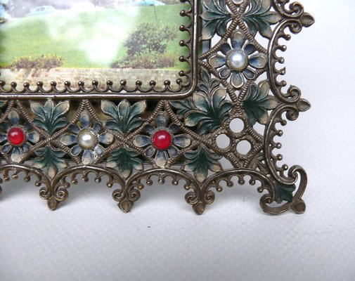 Art Nouveau Picture Frame, Italy, 1890s-EY-1804349