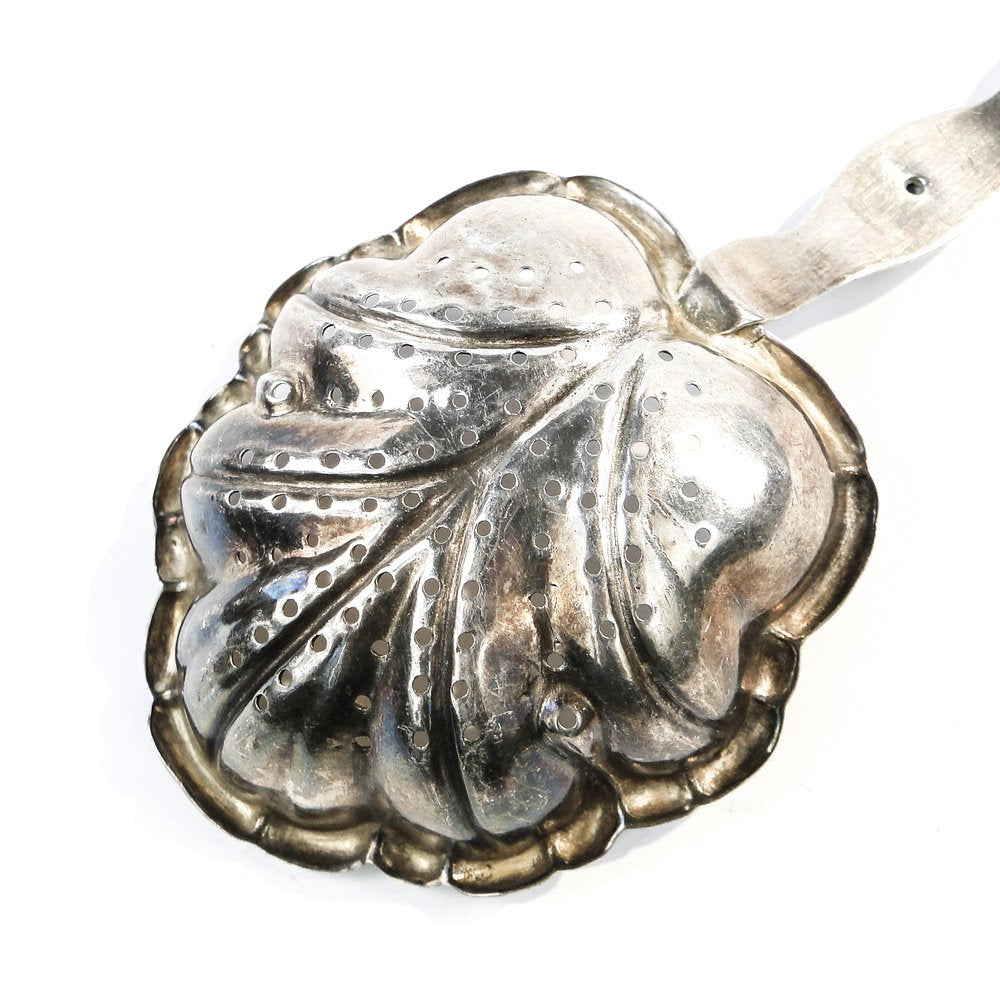 Art Nouveau Polish Pickling Spoon by Bros. Buch, 1890s