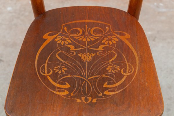 Art Nouveau Side Chair from Thonet, Austria, 1910s-KL-653631