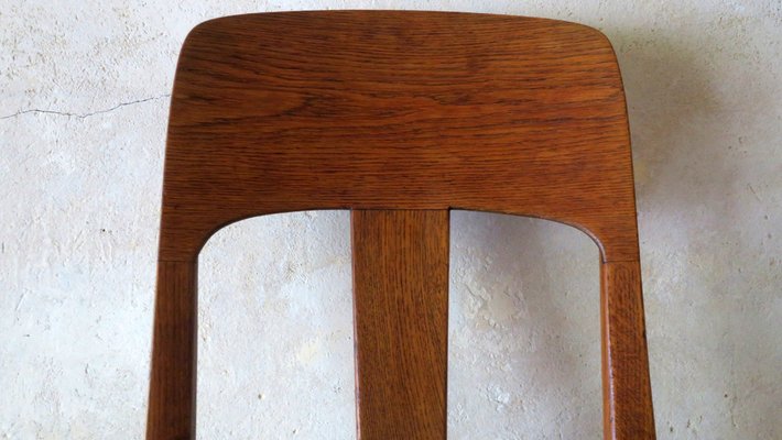 Art Nouveau Side Chair in Oak, 1900s-ED-1815188