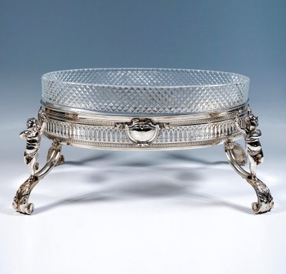 Art Nouveau Silver Centerpiece, 1890s-EMT-1744443