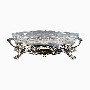 Art Nouveau Silver Jardinière by Bruckmann & Sons for Lazarus Posen, Germany, 1900s-EMT-1732350