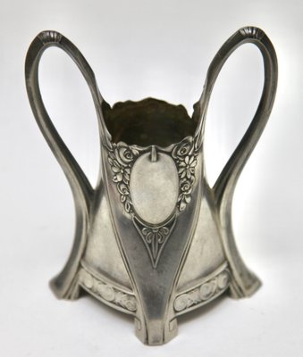 Art Nouveau Sollifleur Engraved Glass Vase from WMF-MJY-1448616