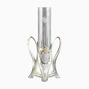 Art Nouveau Sollifleur Engraved Glass Vase from WMF-MJY-1448616