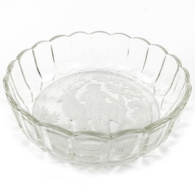 Art Nouveau Style Bowl from Ząbkowice Glassworks, 1970s-BKO-1824325