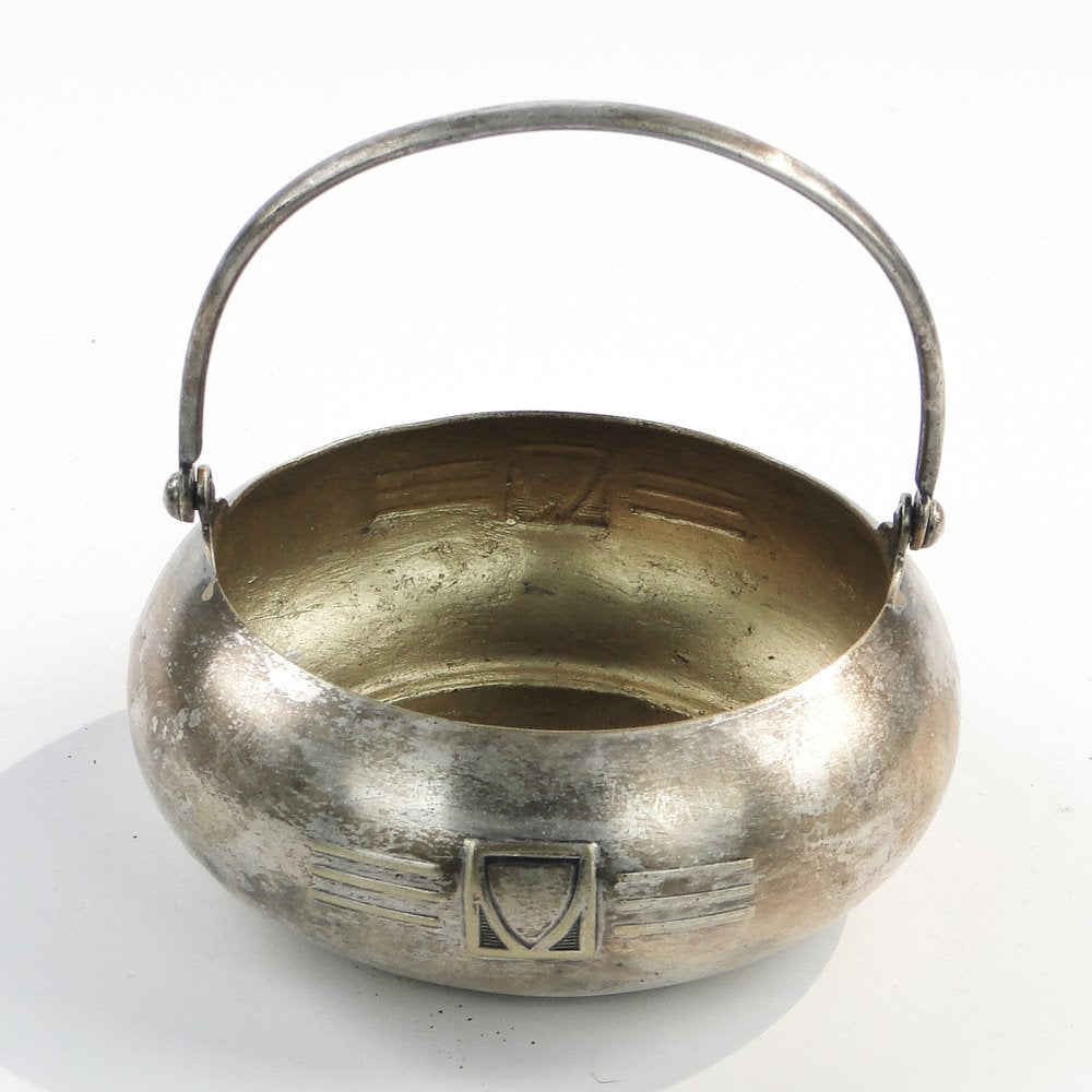 Art Nouveau Sugar Bowl from Bros, 1890s