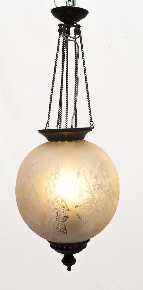 Art Nouveau Suspension, 1900s