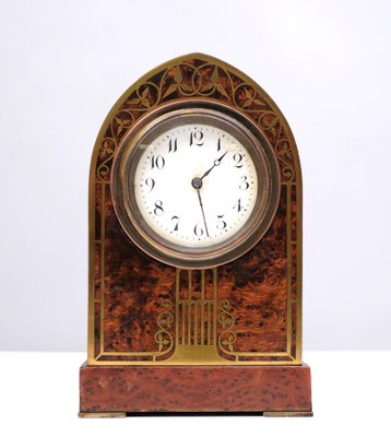 Art Nouveau Table Clock from Erhard & Sons, Austria, 1910s-GCG-1799130