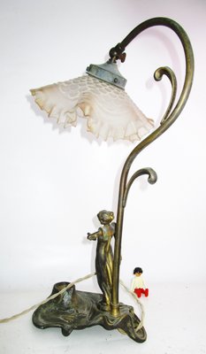 Art Nouveau Table Lamp, 1920s-ZVO-580921