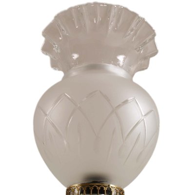 Art Nouveau Table Lamp in Gilded Brass, 1930-NJV-2040479