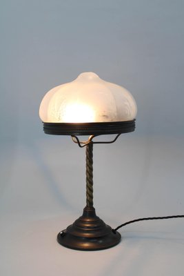 Art Nouveau Table Lamp with Floral Motive, 1920s-TZ-1764873